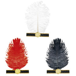 Čelenka Charleston s pérem